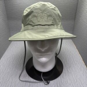 Outdoor Research Nylon Sun Bucket Hat Hiking Packable Green Medium